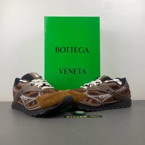 Bottega Veneta Andiamo Snake Mesh Suede – Option F342226B, 36