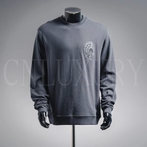 Hermes Sweater Grey / White – gray, L