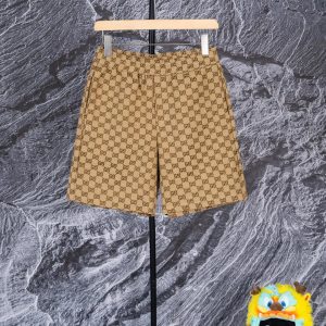 Gucci GG Canvas Shorts Brown – Khaki, L