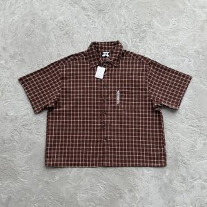 Mertra Flanell Shirt Brown – L, Brown