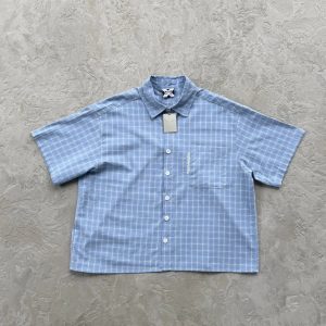 Mertra Flanell Shirt Light Blue – L, Lake Orchid