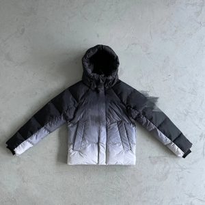Trapstar Irongate Arch Puffer Jacket Black / White – Black gradient, L