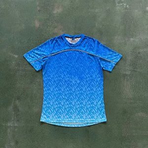 Trapstar Irongate Football Jersey Blue / White – L