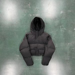 Trapstar Decoded 2.0 Hooded Puffer Jacket Black – L