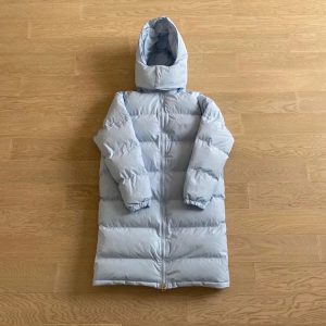 Trapstar Irongate Full-Length Oversized Puffer Jacket Blue – L