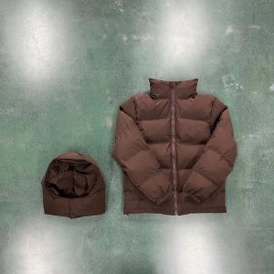 Trapstar Irongate Down Jacket Brown – L