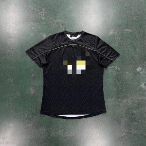 Trapstar Irongate Football Jersey Black / Yellow – L