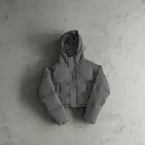 Trapstar Decoded 2.0 Down Jacket Grey – L