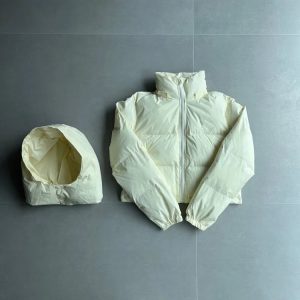 Trapstar Irongate Detachable Hooded Puffer Jacket Yellow – L