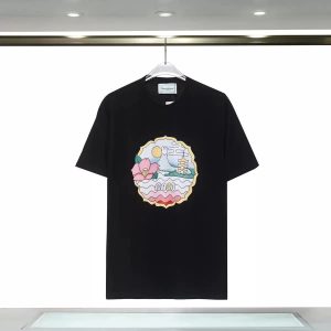 Casablanca Graphic T-Shirt Mount Fuji Print – 8057 black, 3XL
