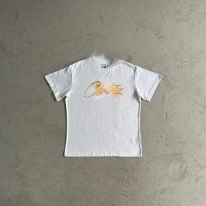 Corteiz OG Allstarz Shirt White / Yellow – White (yellow), L