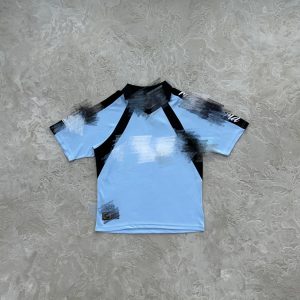 Corteiz Allstarz Football Jersey Blue / Black – Sky blue, L