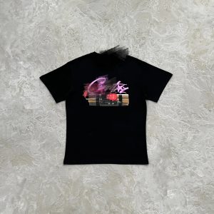 Corteiz No Time 4 Luv Shirt Black / Pink – Black, L