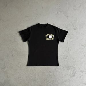 Corteiz Athletic Division Shirt Black / Yellow – Black and yellow, L