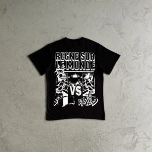 Corteiz Vs The World Shirt Black / White – Black, L