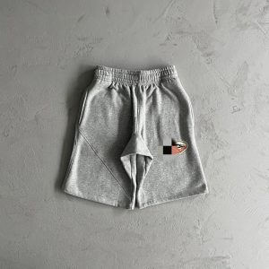 Corteiz Aufentic Shorts Grey / Orange – gray, L