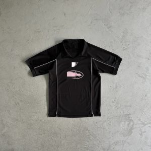 Corteiz Talismo Football Jersey Black / Pink – Black powder, L