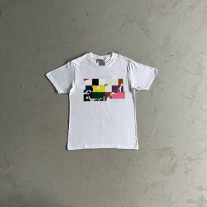 Corteiz Lifestyle Shirt White / Rainbow – white, L