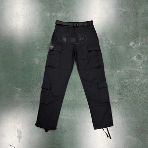 Corteiz Alcatraz Cargo Pants Black – L