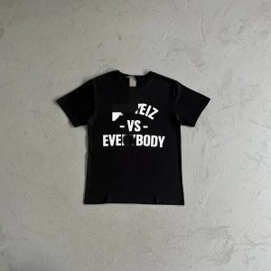 Corteiz Vs Everybody Shirt Black / White – Black, L
